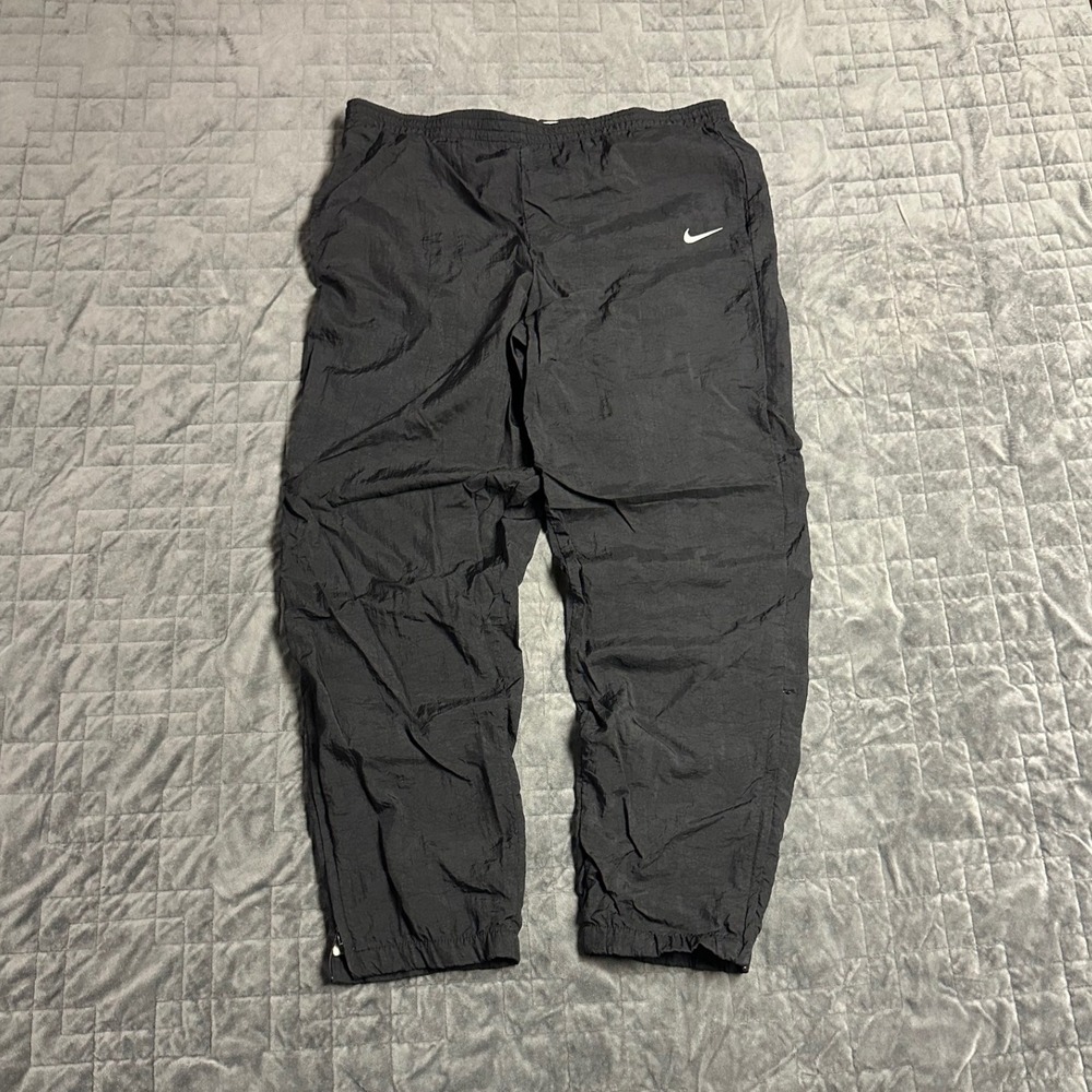 Vintage 90s y2k Nike embroidered Swoosh Baggy Track Pants